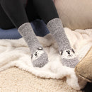 Fuzzy Animal Socks - 6 Pairs Assortments
