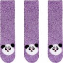 Fuzzy Animal Non-Slip Fuzzy Crew Socks