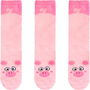 Fuzzy Animal Non-Slip Fuzzy Crew Socks
