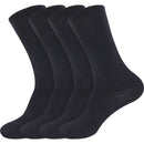 Men's Bamboo Mid-Calf Socks: 4 Pairs