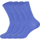 Women's Bamboo Mid-Calf Socks: 4 Pairs