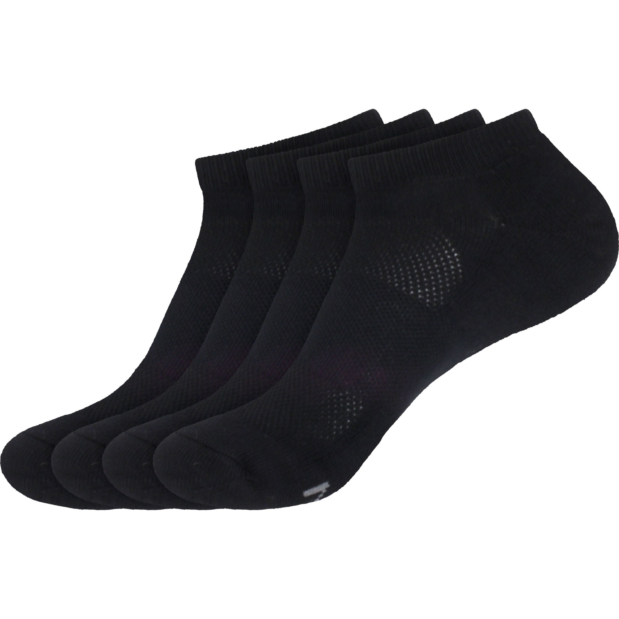 Men's Bamboo Athletic Ankle Socks: 4 Pairs