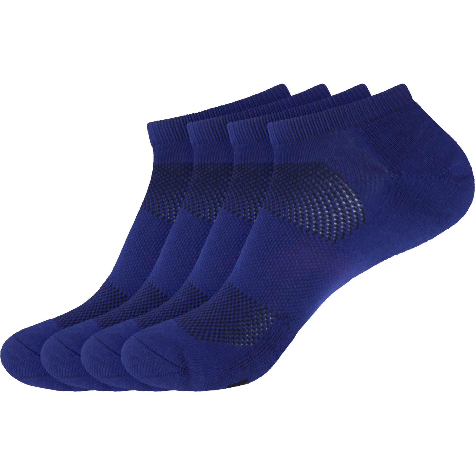 Men's Bamboo Athletic Ankle Socks: 4 Pairs