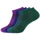 Unisex Bamboo Sports Ankle Socks: 4 Pairs