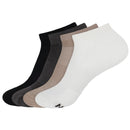 Unisex Bamboo Sports Ankle Socks: 4 Pairs