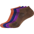Women's Bamboo Athletic Ankle Socks: 4 Pairs