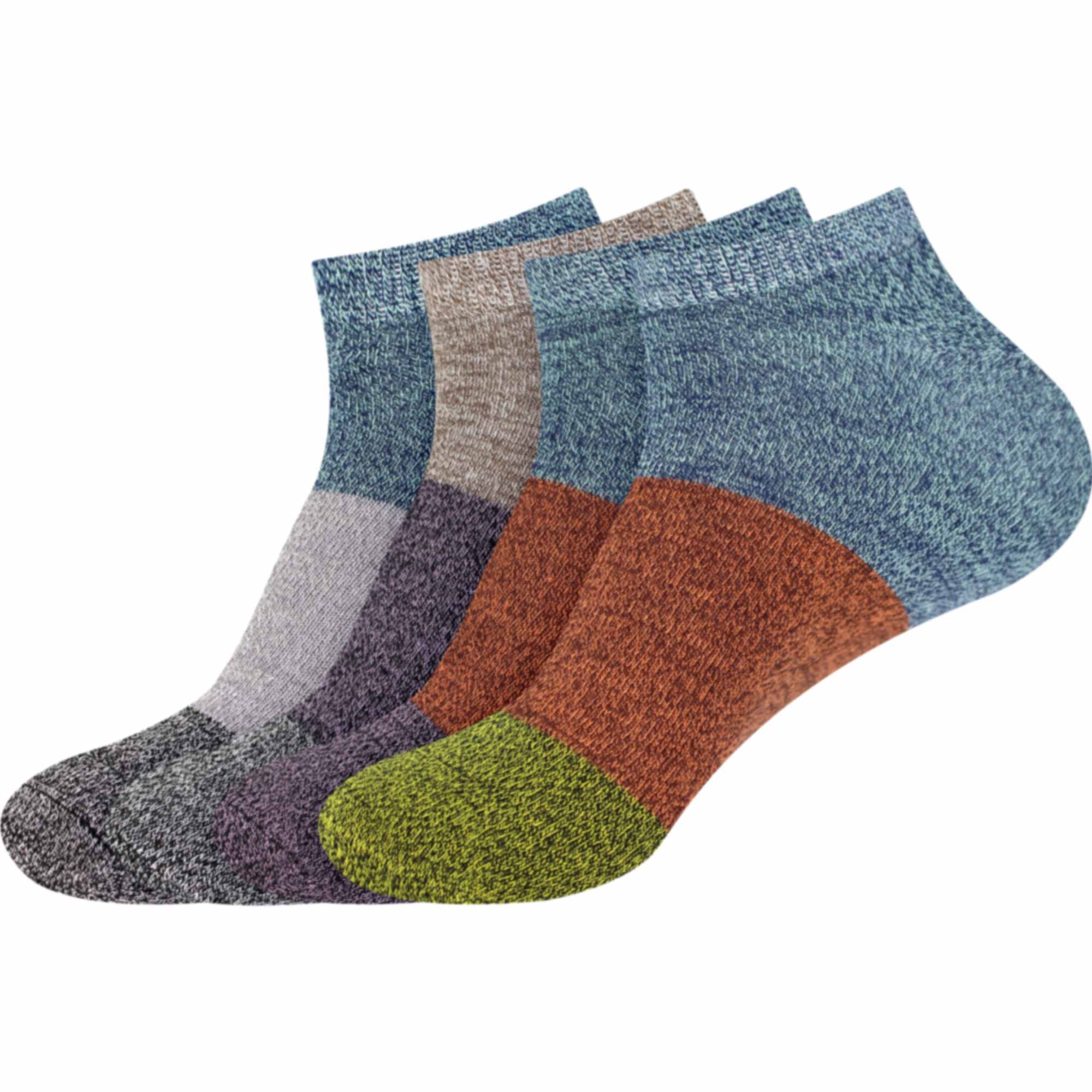 Men's Bamboo 3 Stripe Casual Ankle Socks