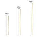 bamboo double prong skewer pick sizes lengths