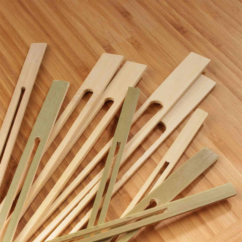 Double-Prong Bamboo Skewer