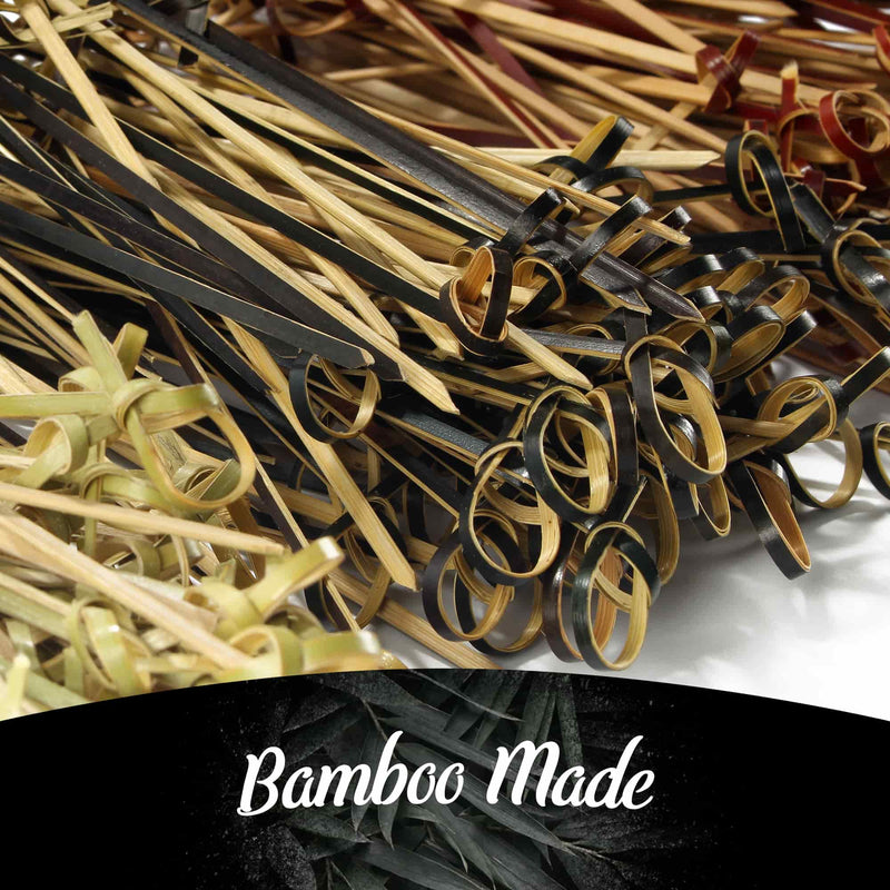 black green tea red bamboo knot picks skewers toothpicks assortments made from