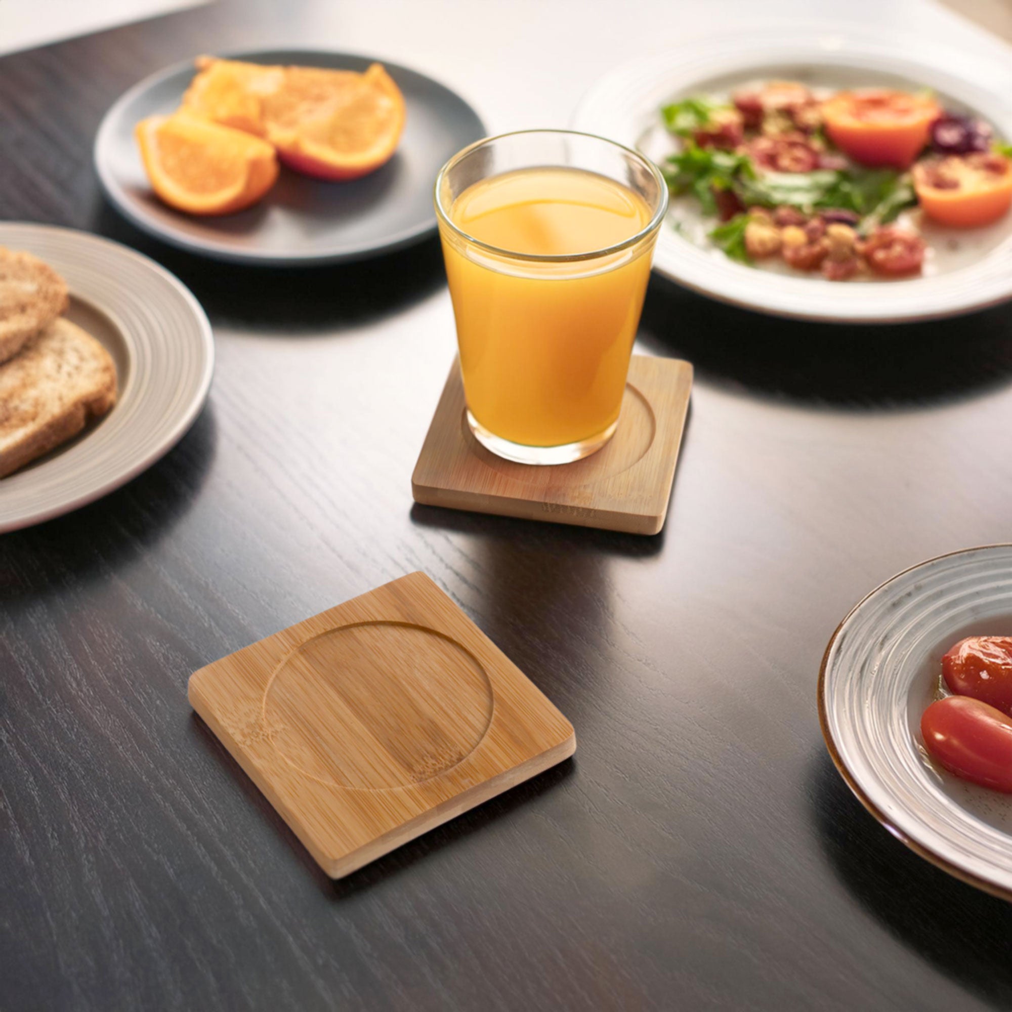 Square Bamboo Coasters