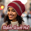 luxe charmed beanie has stylish slouch