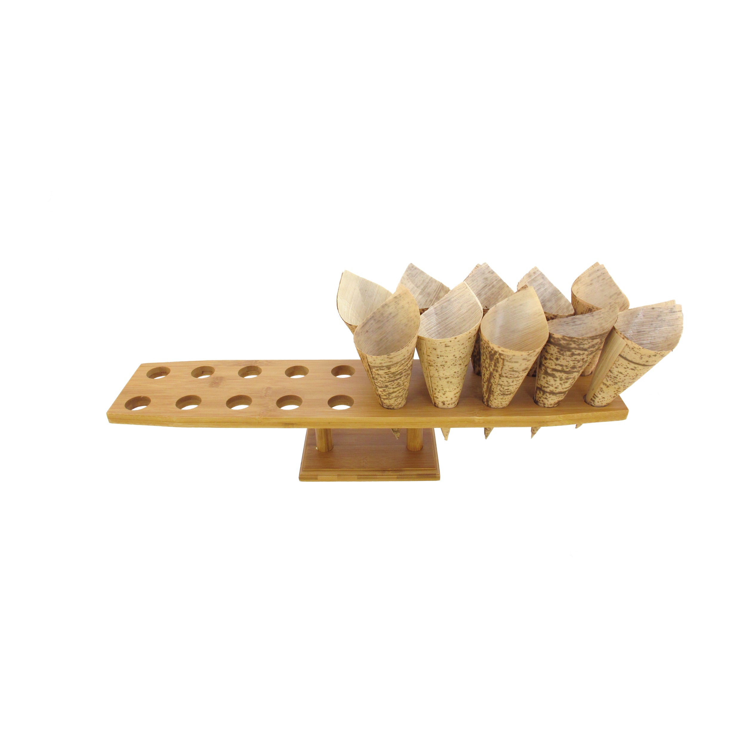 Bamboo Cone Stands