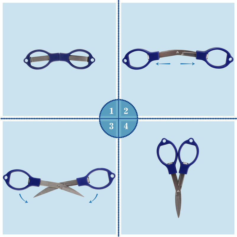 Craft scissors that fold