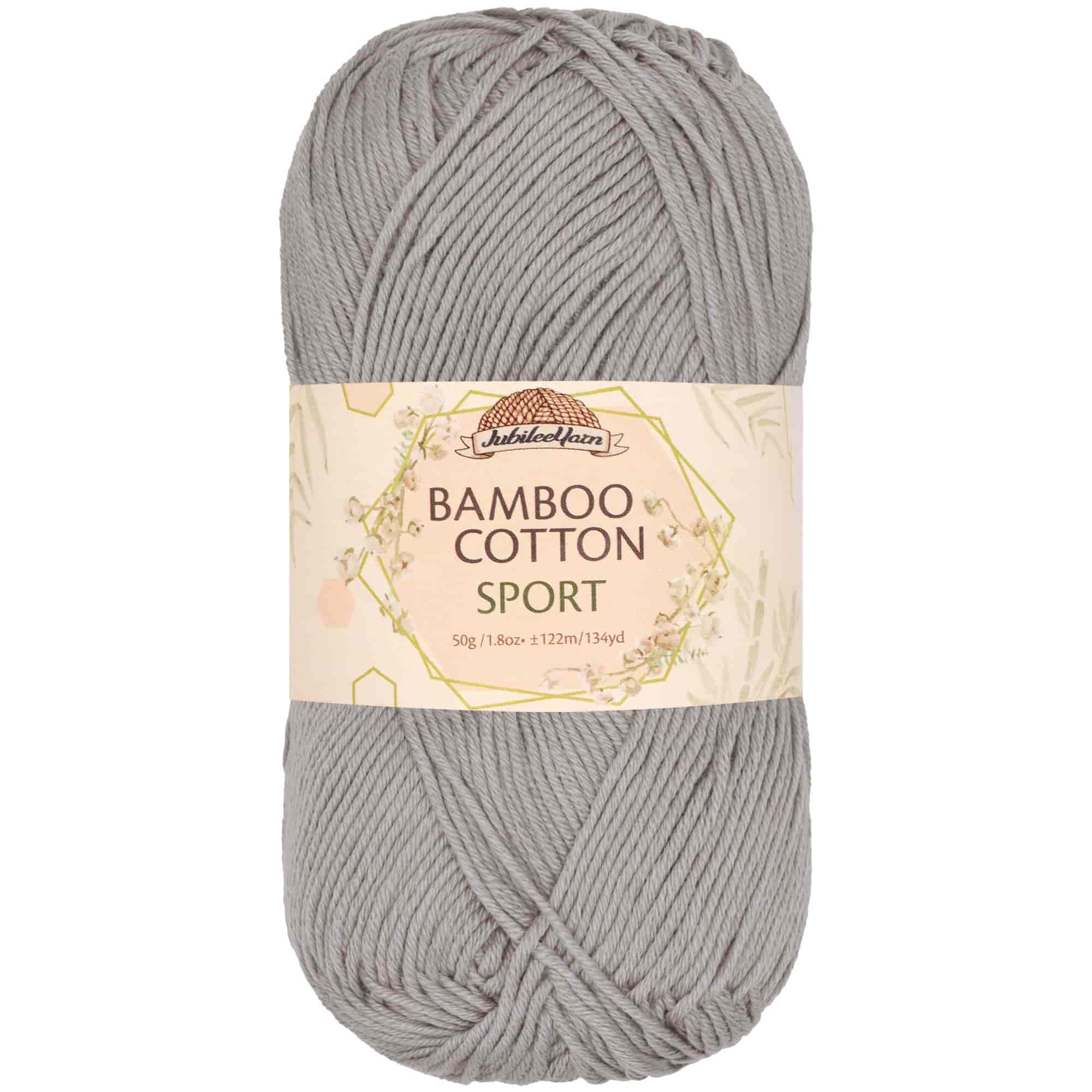 Bamboo Cotton Sport Yarn: Bulk Packs