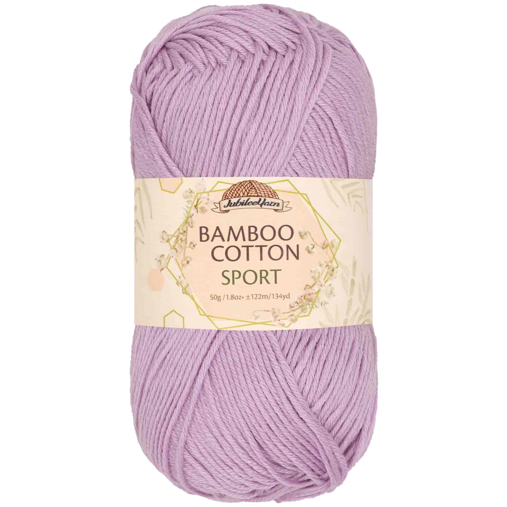Bamboo Cotton Sport Yarn: Bulk Packs