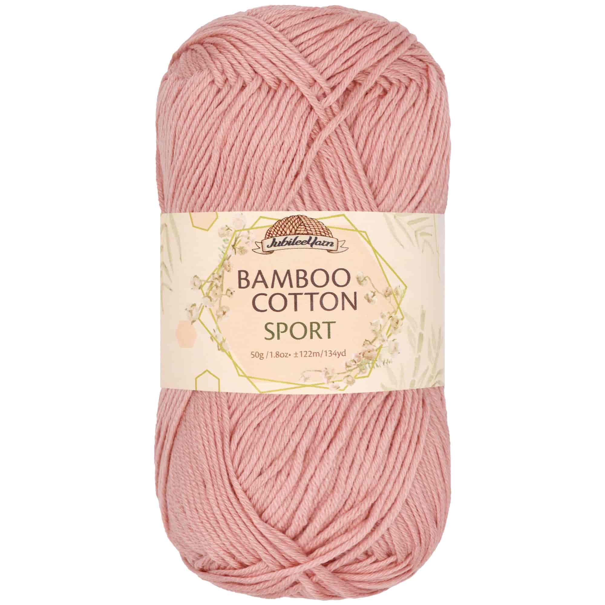 Bamboo Cotton Sport Yarn: Bulk Packs