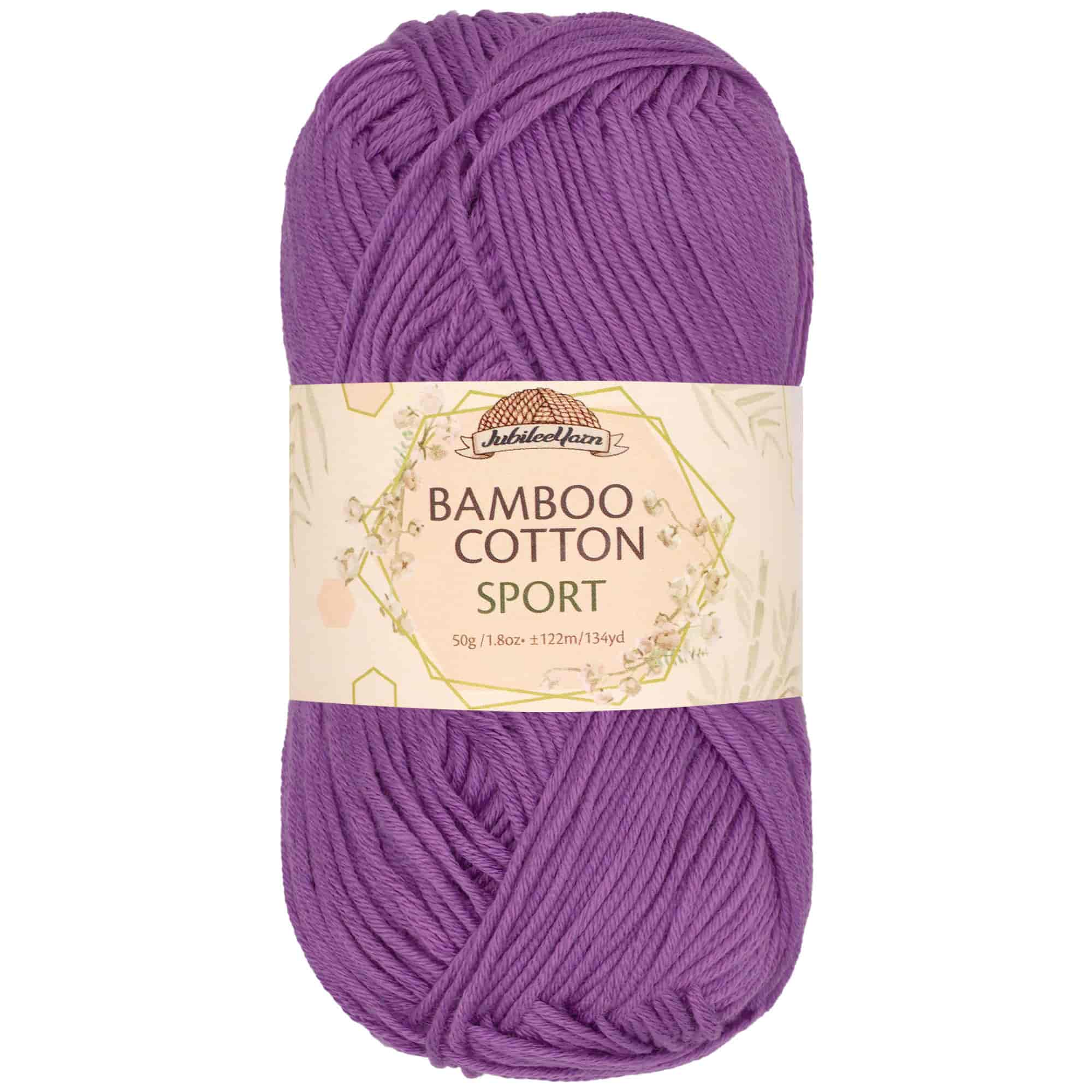 Bamboo Cotton Sport Yarn: Bulk Packs