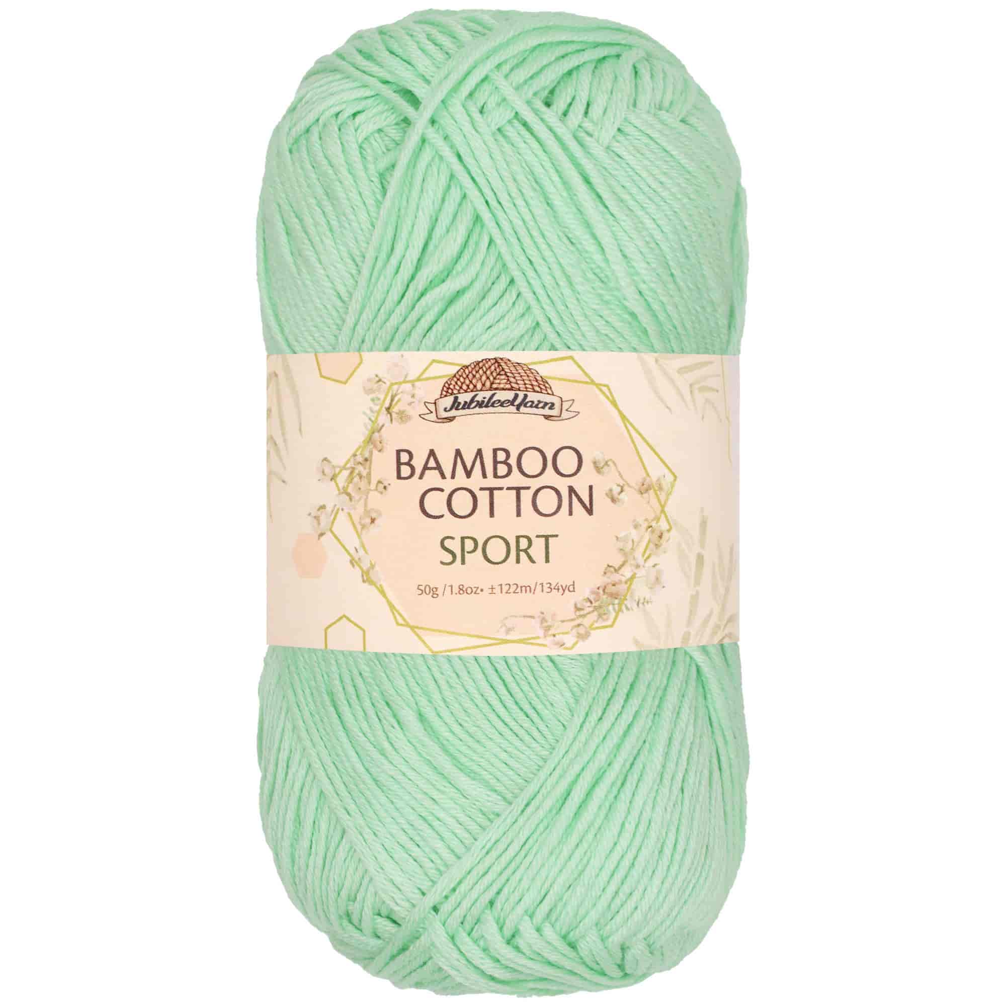 Bamboo Cotton Sport Yarn: Bulk Packs