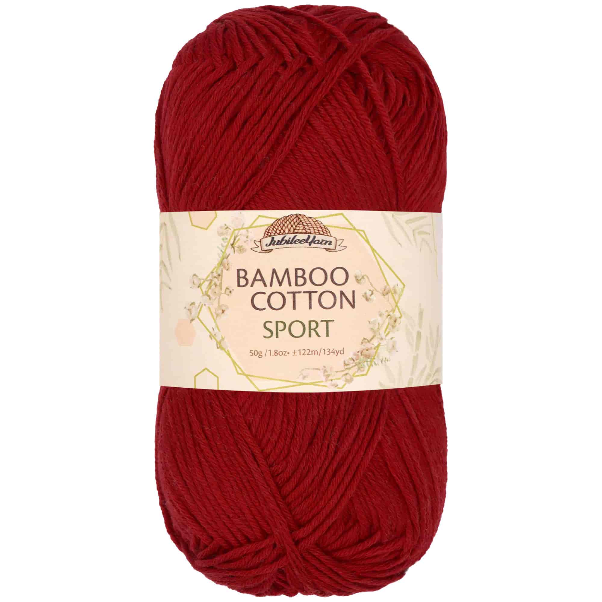 Bamboo Cotton Sport Yarn: Bulk Packs