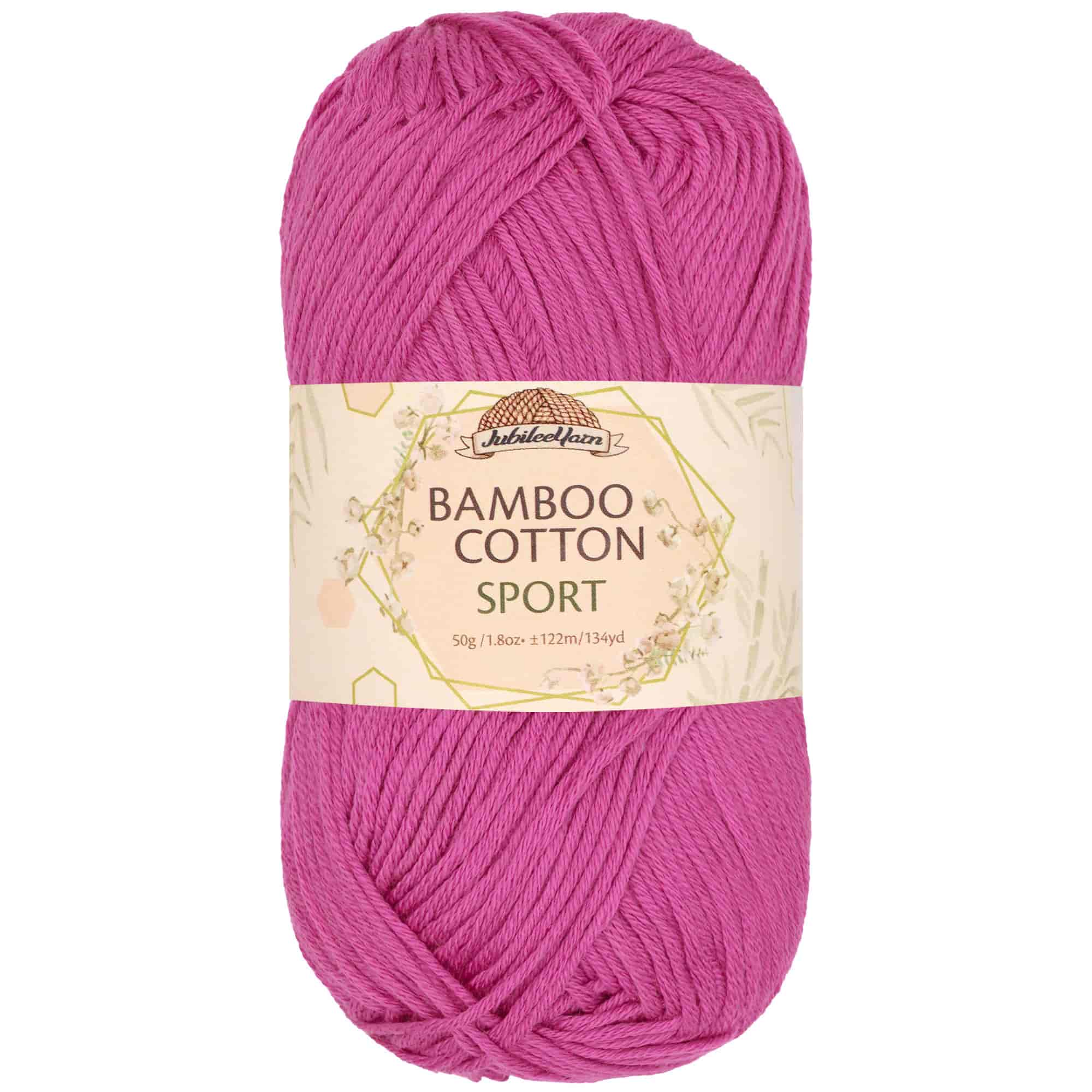 Bamboo Cotton Sport Yarn: Bulk Packs