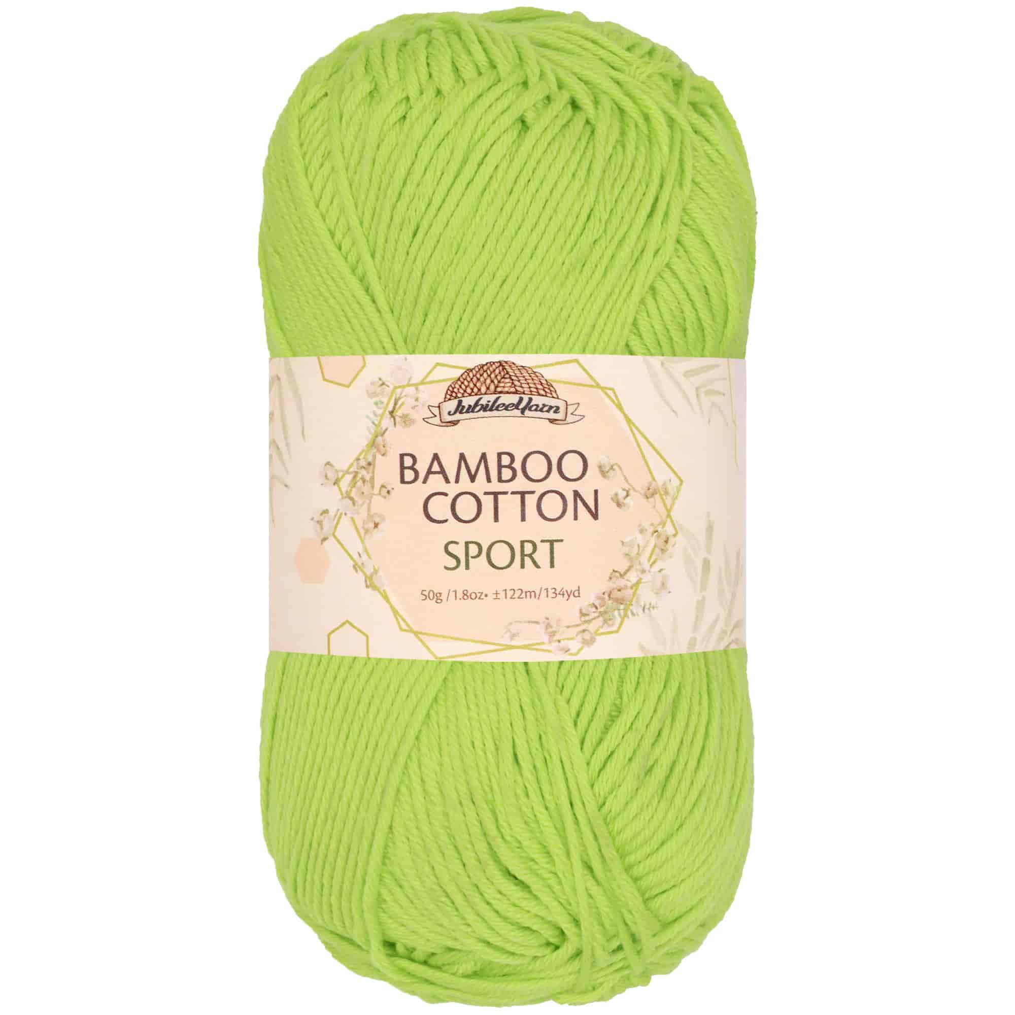 Bamboo Cotton Sport Yarn: Bulk Packs