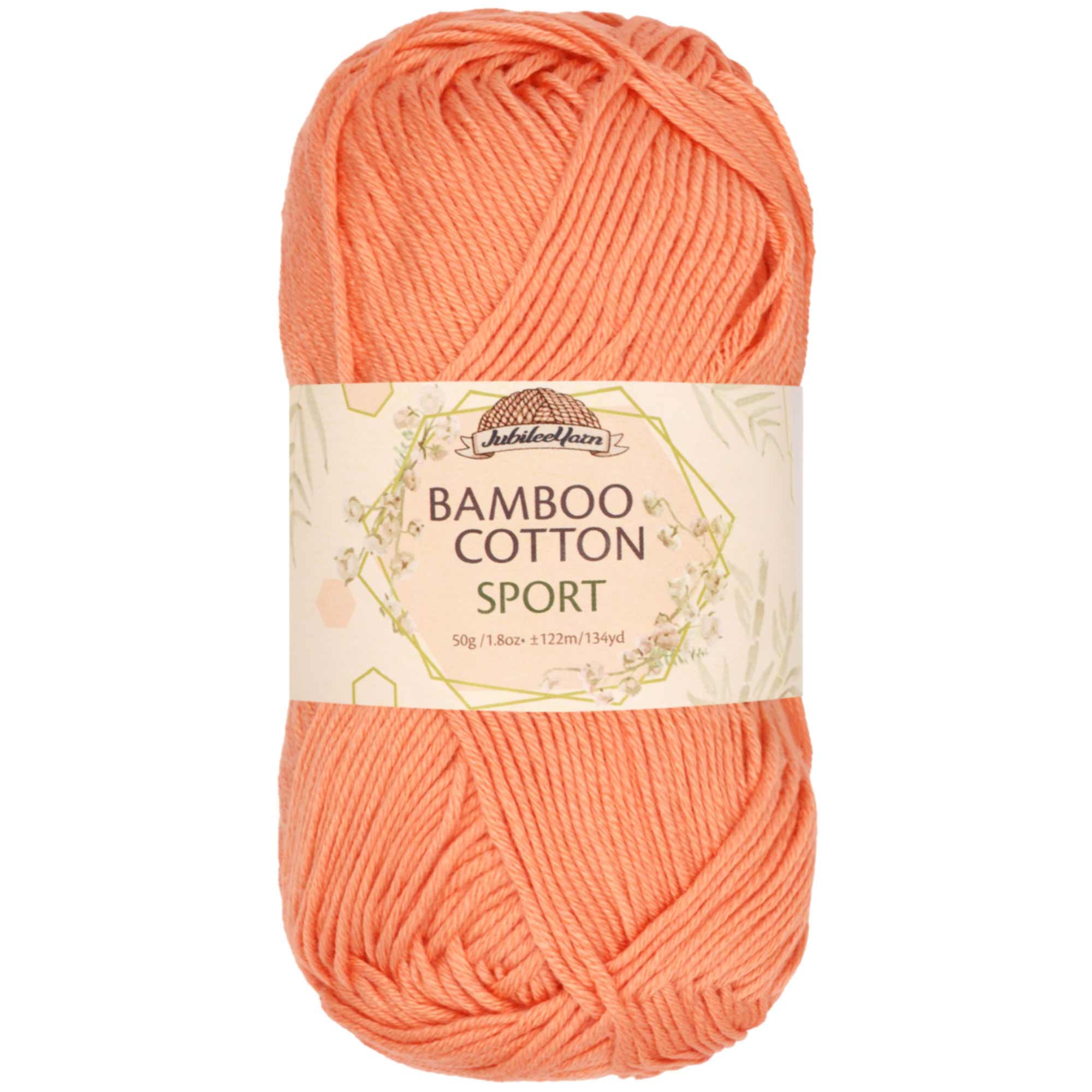 Bamboo Cotton Sport Yarn: Bulk Packs