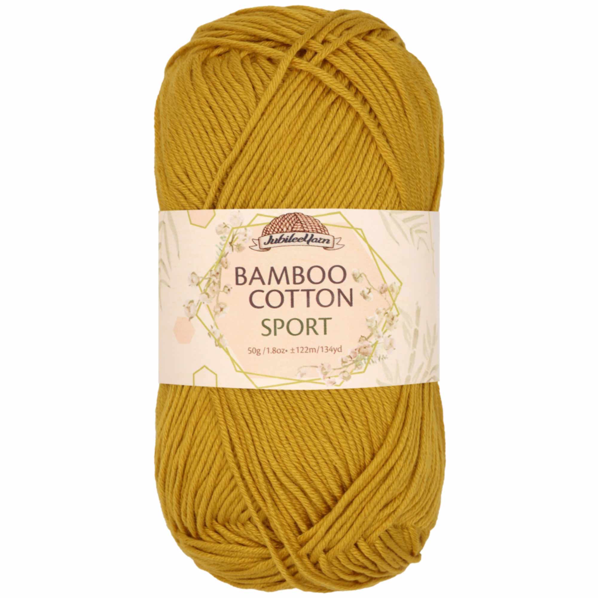 Bamboo Cotton Sport Yarn: Bulk Packs