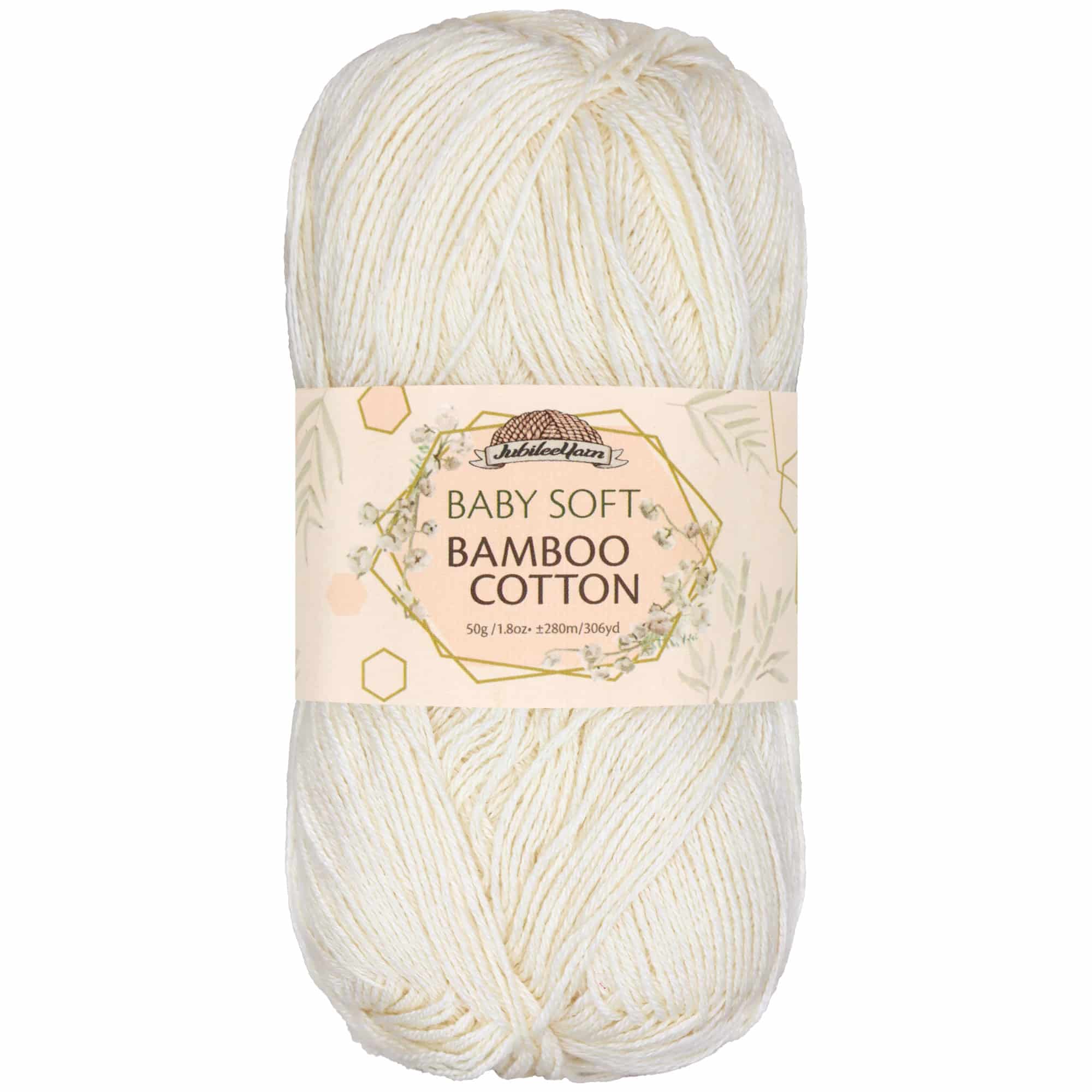 Baby Soft Bamboo Cotton Yarn: 1 Skein Packs