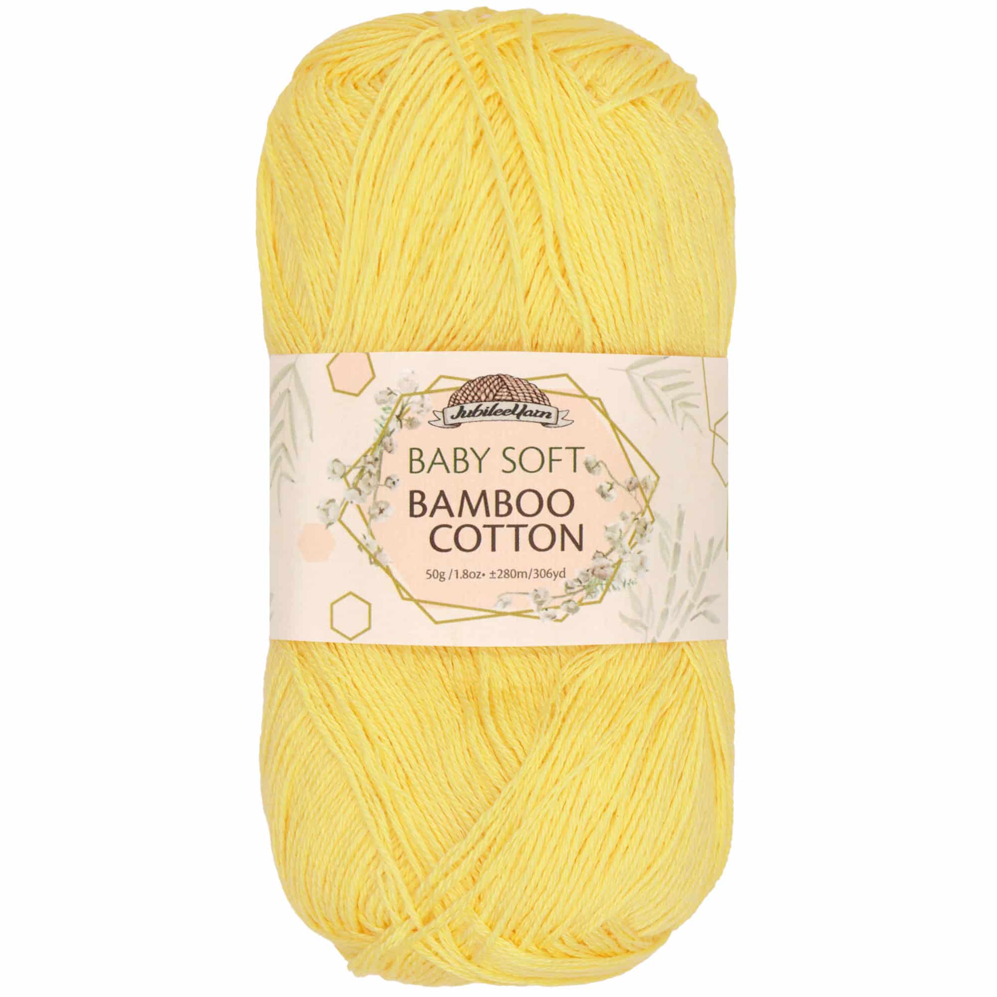 Baby Soft Bamboo Cotton Yarn: 1 Skein Packs