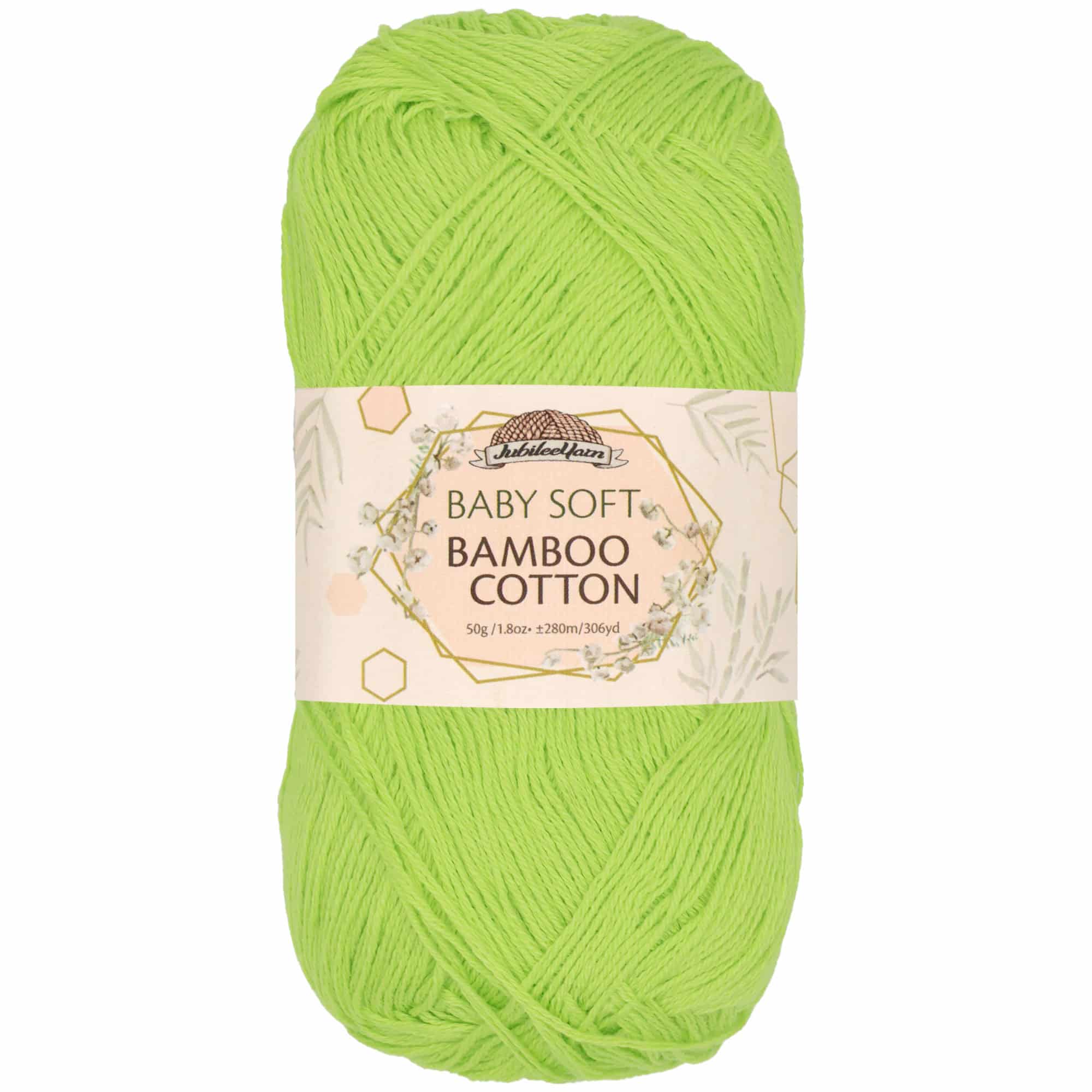 Baby Soft Bamboo Cotton Yarn: 1 Skein Packs