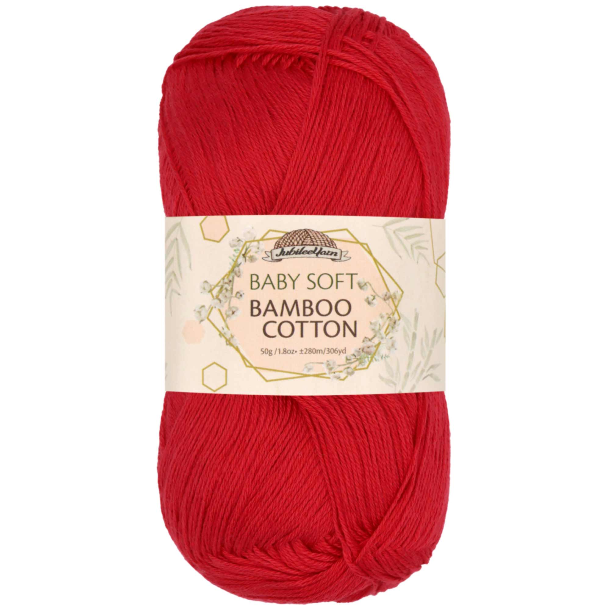 Baby Soft Bamboo Cotton Yarn: 1 Skein Packs