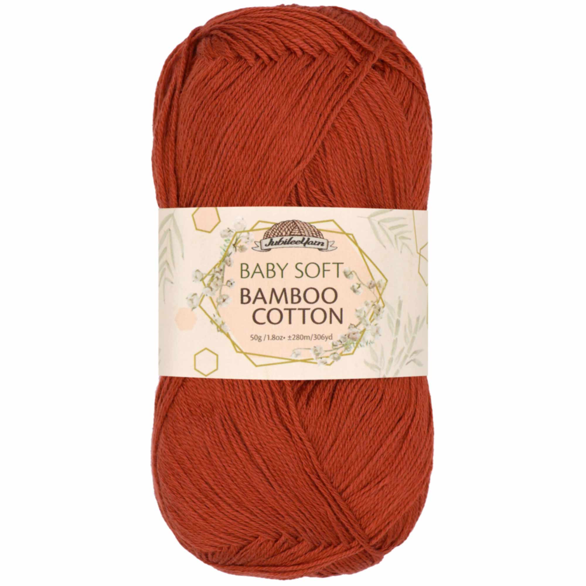 Baby Soft Bamboo Cotton Yarn: 1 Skein Packs