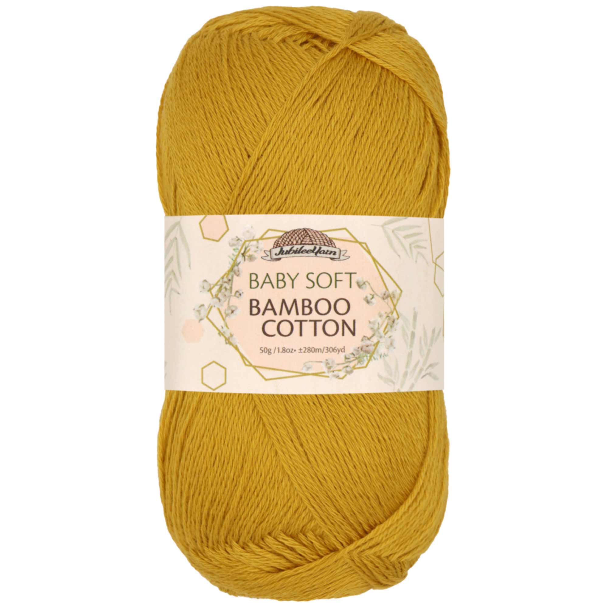 Baby Soft Bamboo Cotton Yarn: 1 Skein Packs