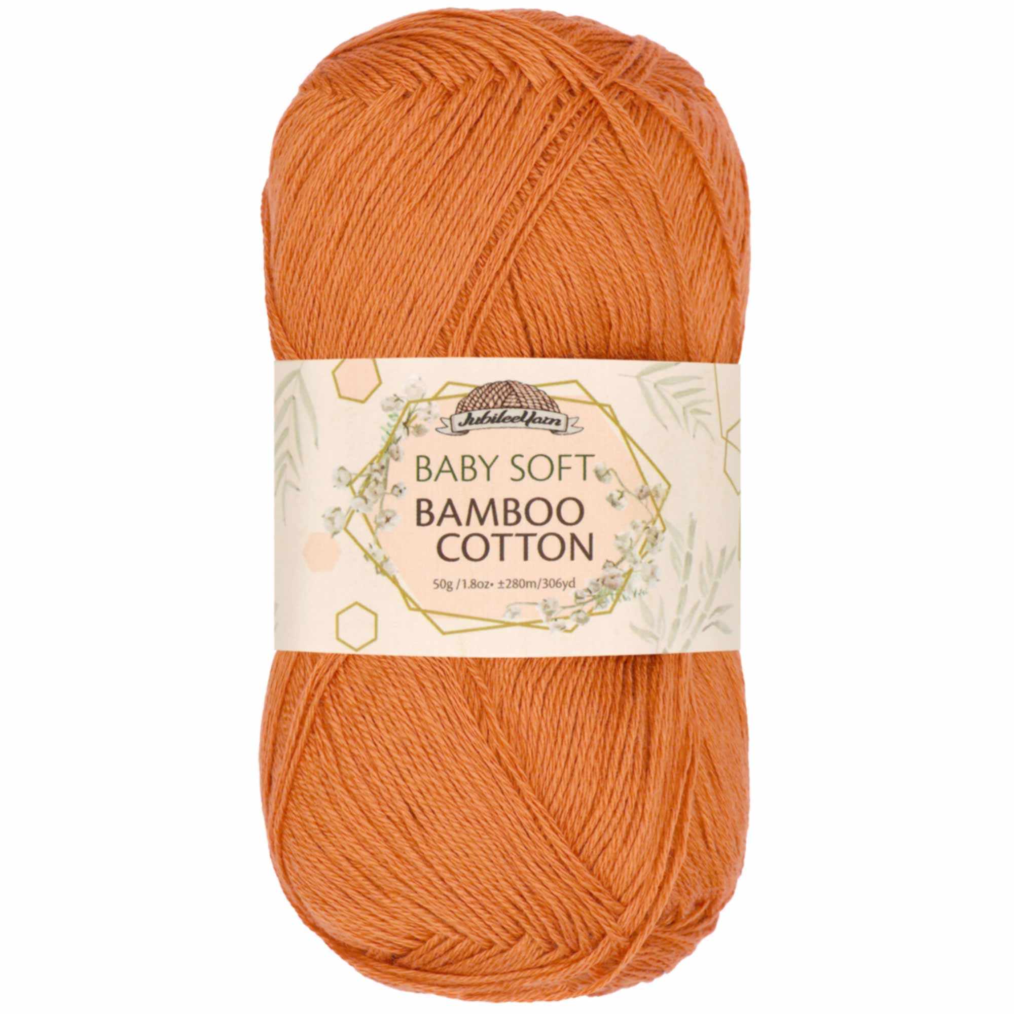 Baby Soft Bamboo Cotton Yarn: 1 Skein Packs