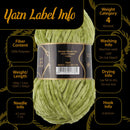 Chenille Yarn: 4 Skein Packs