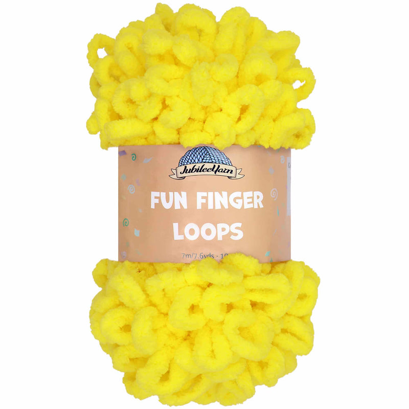 Fun Finger Loops Yarn: 5 Packs
