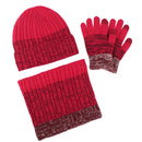Unisex Winter Beanie, Infinity Scarf and Glove Set