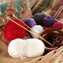 straight point knitting needles for yarn weaving