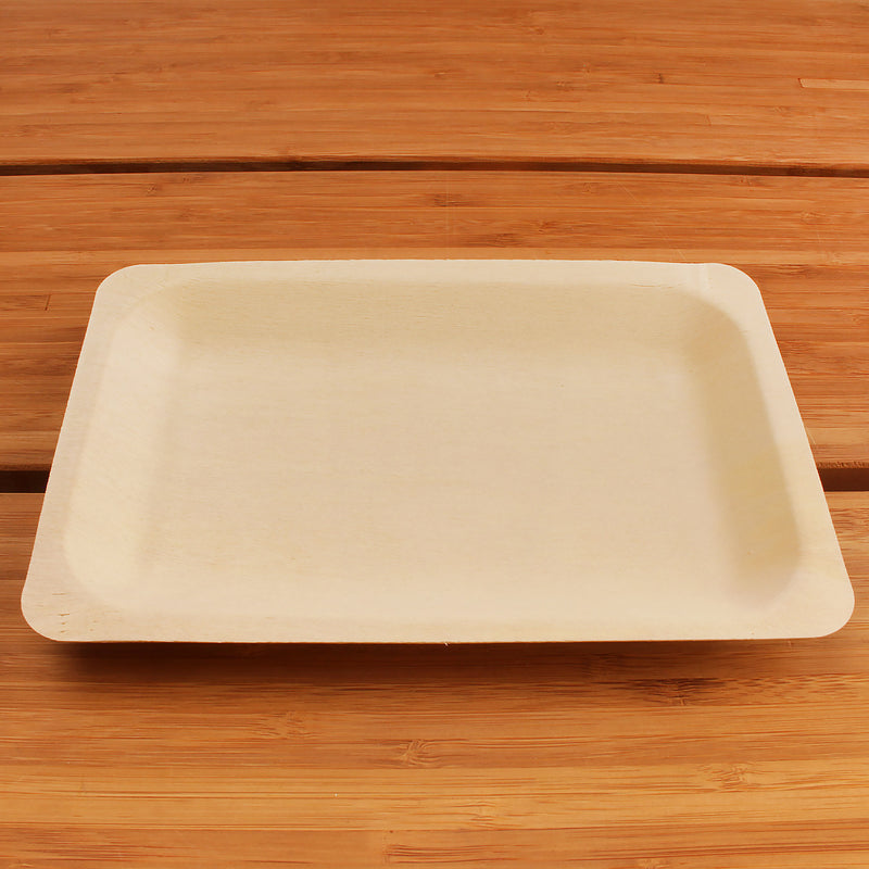 Wood Rectangle Plates / Dishes
