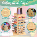 tabletop small footprint rotary rack