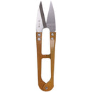 brown stainless steel travel scissor