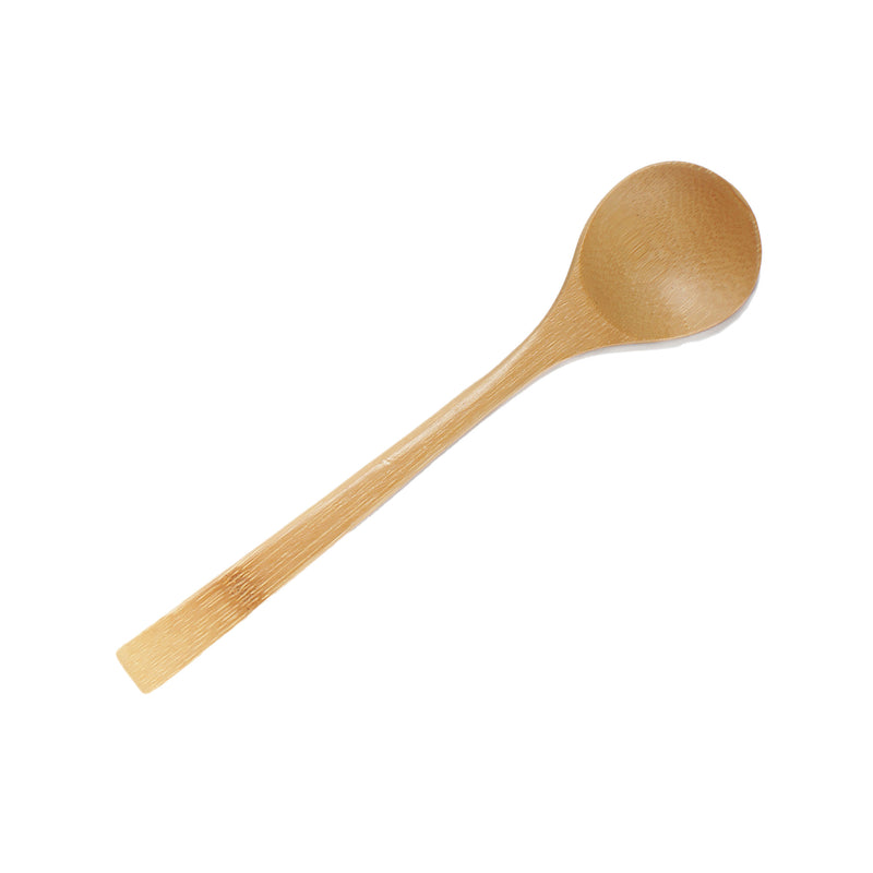 bamboo dinner soup spoon