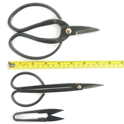 Bonsai 8pc Set, Shears and Clippers Dimensions