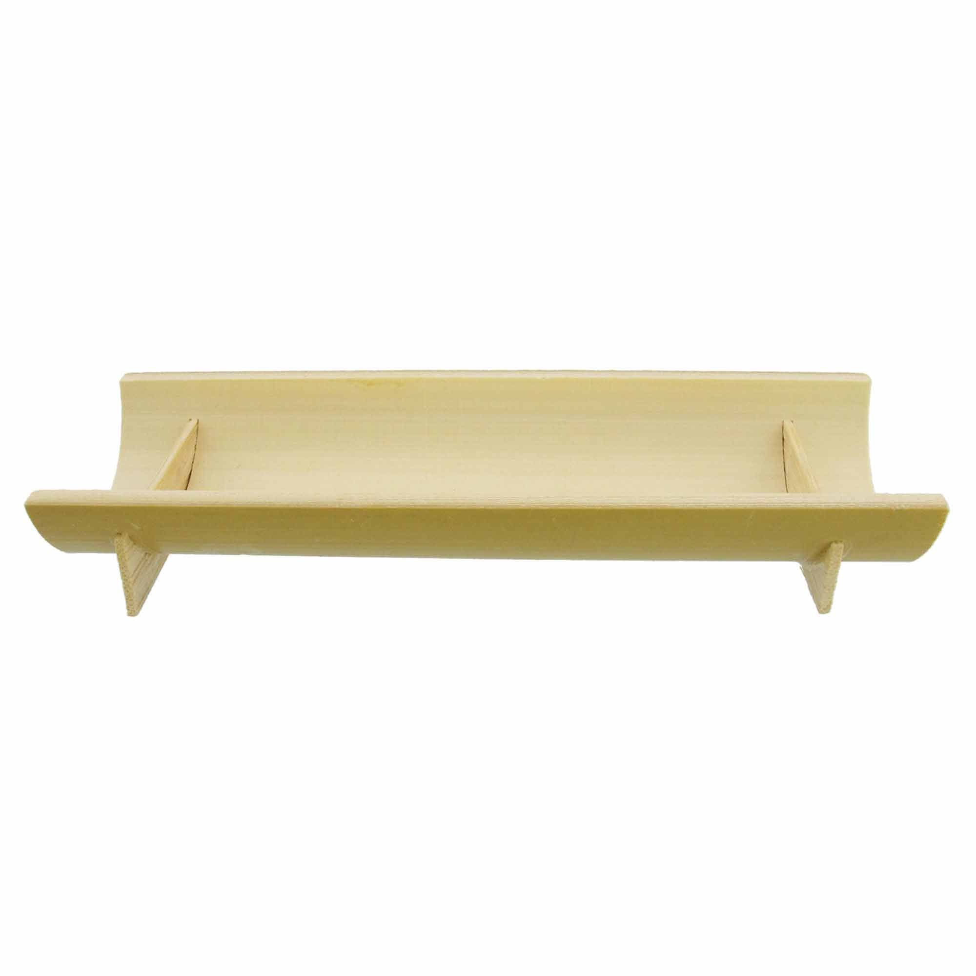 Bamboo Half-Pipe Dishes Plates