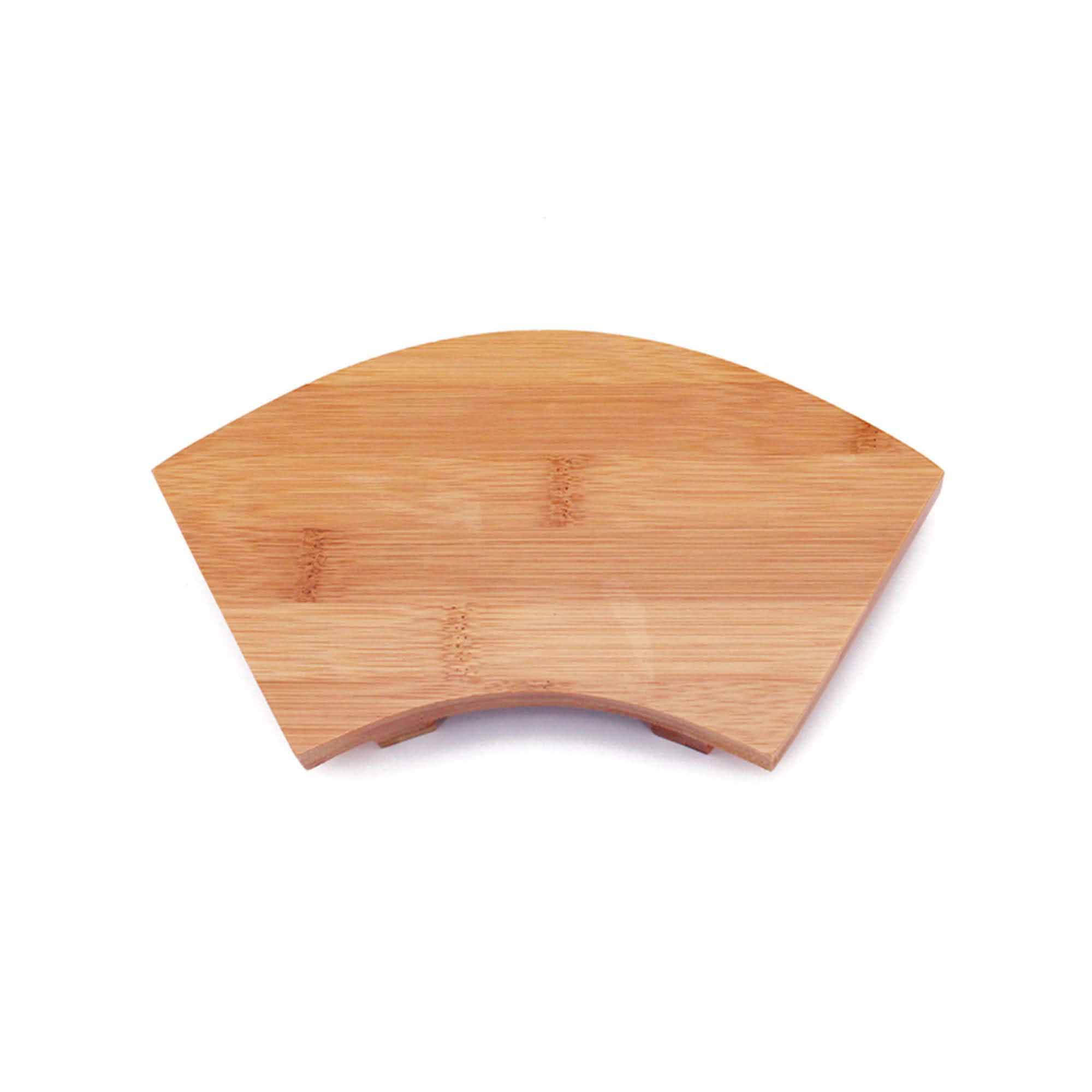 Bamboo Sushi Board Serving Tray - Fan Shape, Varies Sizes