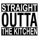 Straight Outta the Kitchen Custom Engraved Serving Spoon
