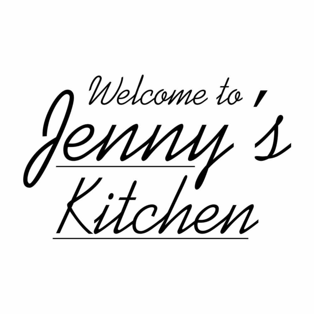 Welcome to my Kitchen Custom Engraved Serving Spoon