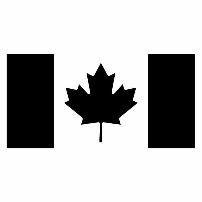 Custom Laser Engraved Bamboo Cutting Board - Canada Flag