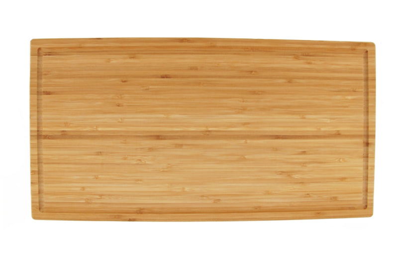 Heavy Duty Premium Bamboo Cutting Board - 19.8" x 10.2" x 1.5"